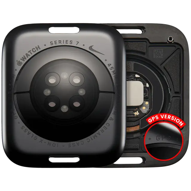 Vitre arrière pour Apple Watch Series 7 (45mm) (version GPS, Nike)