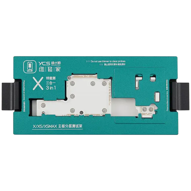 Support de test de carte mère YCS iSocket 3-en-1 pour iPhone X / XS / XS Max