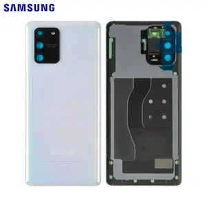 Cache Arrière Original Samsung Galaxy S10 Lite G770 GH82-21670B Blanc Prism
