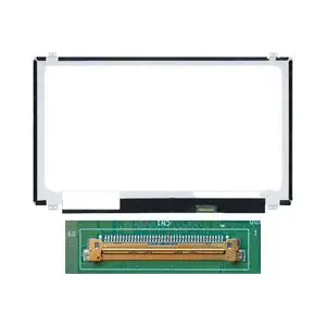 Dalle Ordinateur Portable 14.0" Slim HD (1366x768) LCD 60Hz, 40pin Droite 25mm, Fixations Haut Bas ~320mm