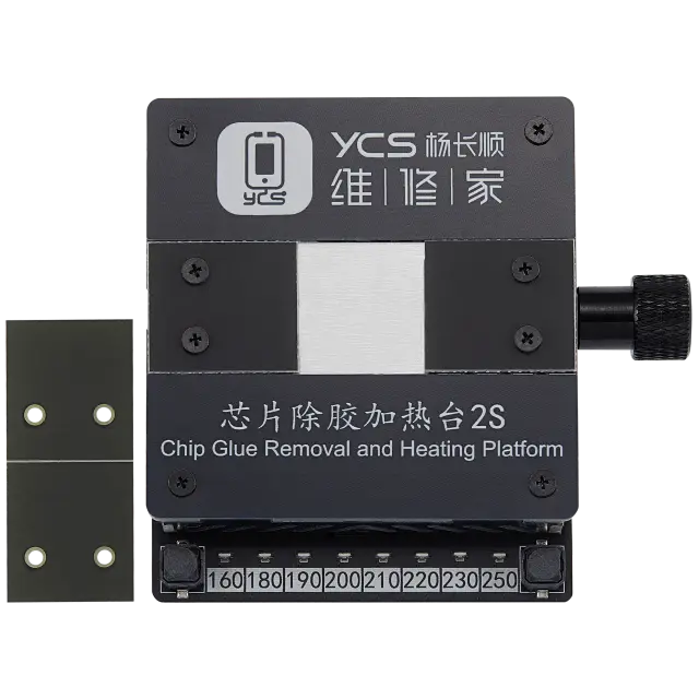 Plateforme chauffante YCS 2S pour retrait de colle sur puces