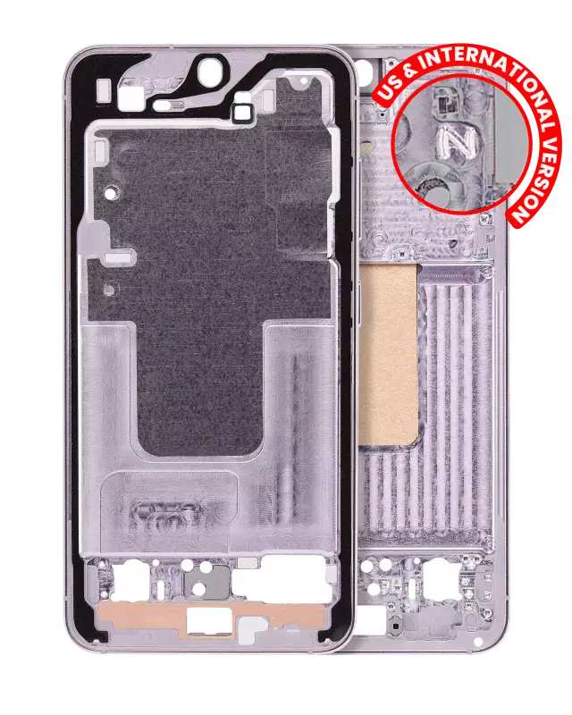 Châssis pour Samsung Galaxy S23 5G (version US & internationale, Lavender)