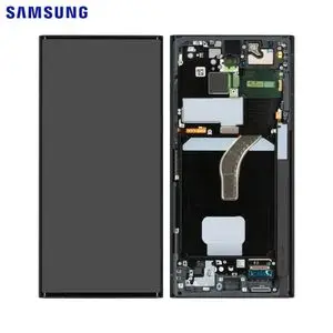 Écran Tactile Original Samsung Galaxy S22 Ultra S908 GH82-27488E GH82-27489E Gris