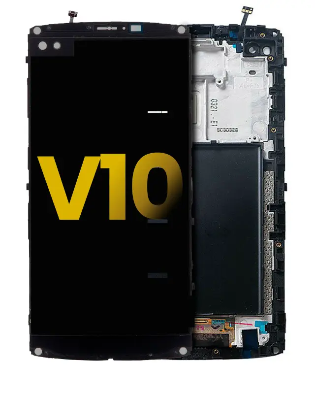Écran LCD avec châssis pour LG V10 (reconditionné, noir)