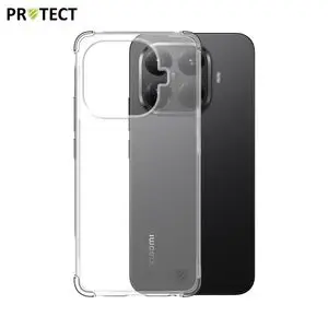 Coque Silicone Renforcée PROTECT pour Xiaomi 15T Pro Transparent