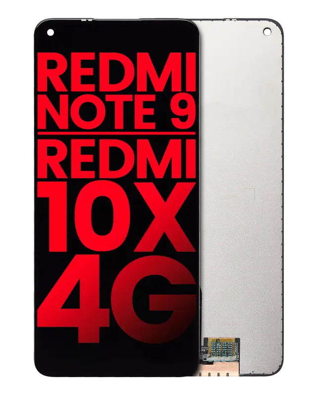 Écran LCD sans châssis pour Xiaomi Redmi Note 9 / Redmi 10x 4G (compatible premium, toutes couleurs)