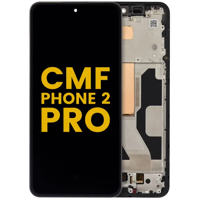 Écran OLED avec châssis pour Nothing CMF Phone 2 Pro (reconditionné, toutes couleurs)