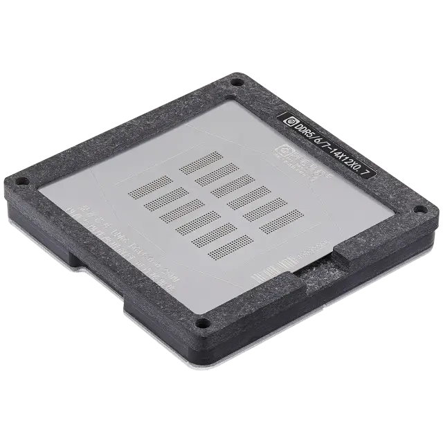 Station de rebillage Amaoe avec pochoir pour mémoire vidéo DDR5/DDR6 BGA170/180 (positionnement de puce)