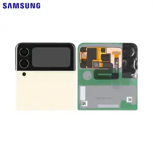 Cache Arrière Original Samsung Galaxy Z Flip 3 5G F711 (Supérieur) GH97-26773B Crème