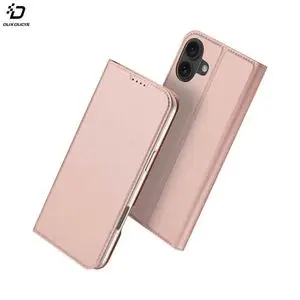 Housse de Protection Skin Pro Dux Ducis pour Apple iPhone 16 Plus Rose