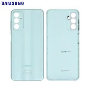 Cache Arrière Original Samsung Galaxy M13 M135 GH82-29055C Bleu Clair
