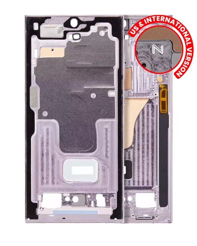 Châssis pour Samsung Galaxy S23 Ultra 5G (version US & internationale, Lavender)
