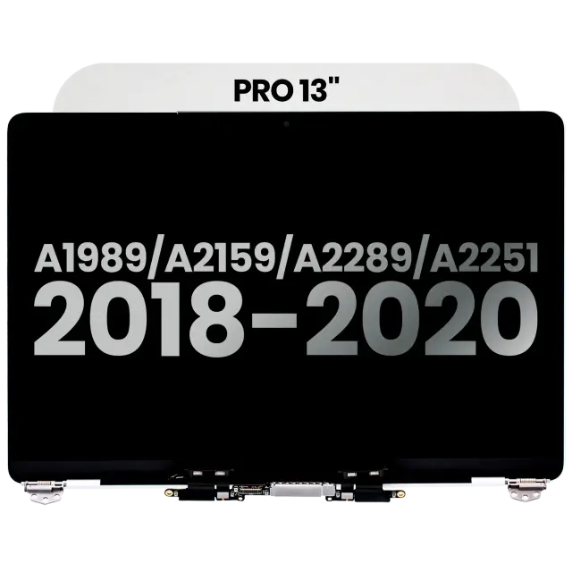 Écran pour Apple MacBook Pro 13" A1989 (2018-2019) / A2159 (2019) / A2289 / A2251 (2020) (origine d'occasion, argent)