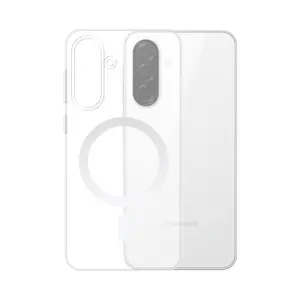 Coque Silicone MagSafe Compatible pour Samsung Galaxy A26 5G A266 Transparent