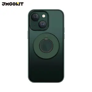 Coque de Protection King JMGOKIT pour Apple iPhone 14 Plus MagSafe Vert Foncé