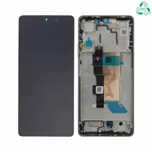Écran Tactile Original Pulled avec Châssis (PIEC) Xiaomi POCO F5 5G Blanc