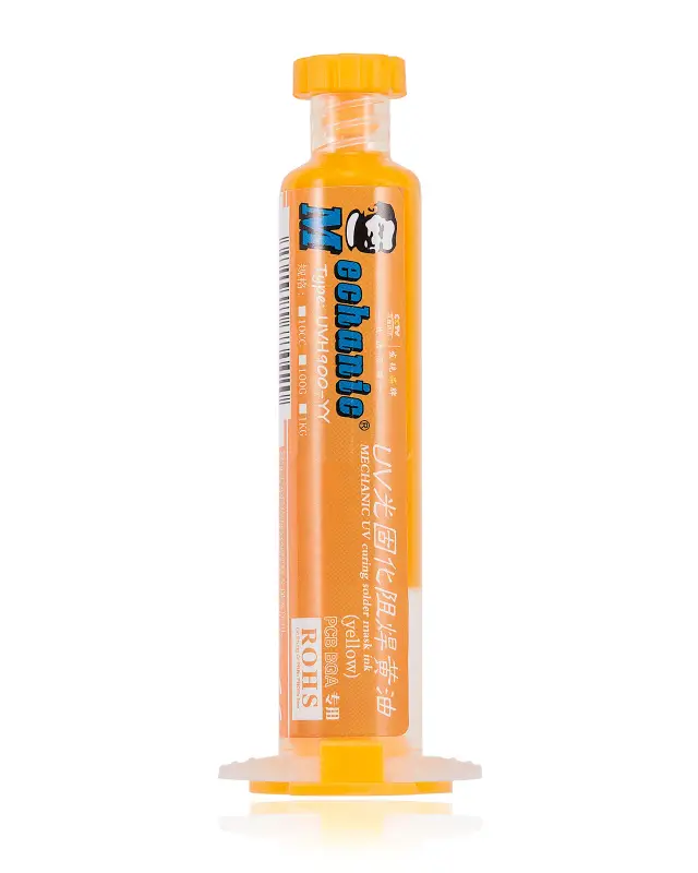 Masque de soudure UV Mechanic jaune (10 ml)