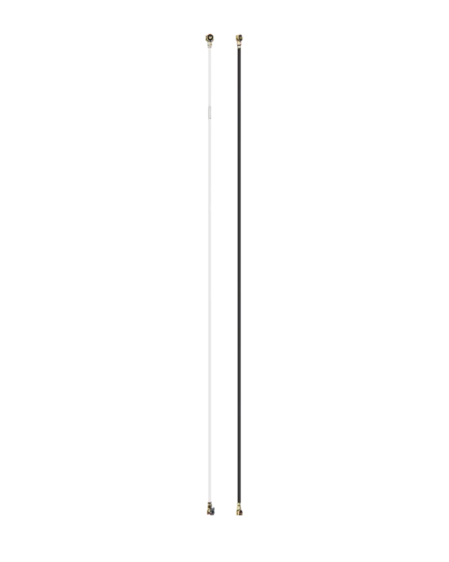Antenne pour Motorola Moto G Power (XT2117 / 2021) (2 Piece Set) (Black: 12cm, White: 11.4cm)