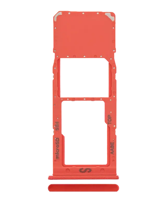 Tiroir SIM pour Samsung Galaxy A02 (A022 / 2020) (rouge)