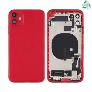 Coque de Réparation Complète Aftermarket (PIEC) Apple iPhone 11 Rouge