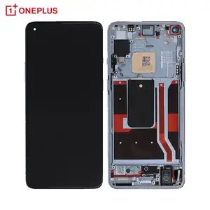 Écran Tactile Original OnePlus 8T 2011100215 Argent Lunaire