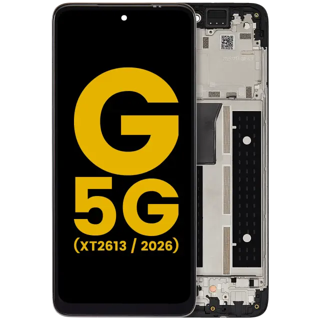 Écran LCD avec châssis pour Motorola Moto G 5G (XT2613 / 2026) (reconditionné, toutes couleurs)