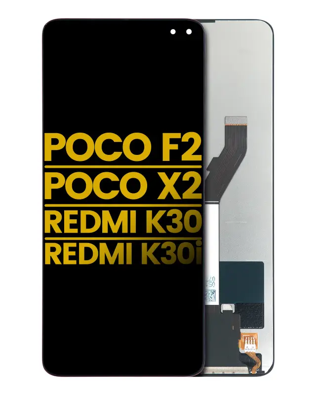 Écran LCD sans châssis pour Xiaomi Poco F2 / X2 / Xiaomi Redmi K30 / K30i (reconditionné, toutes couleurs)