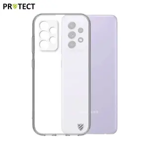 Pack de 10 Coques Silicone PROTECT pour Samsung Galaxy A52 5G A526/Galaxy A52 4G A525 Bulk Transparent