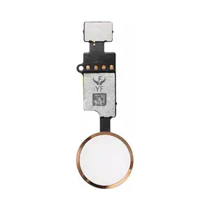 Bouton Home YF 3e génération sans Touch ID pour iPhone 7, 7 Plus, 8 et 8 Plus (or)
